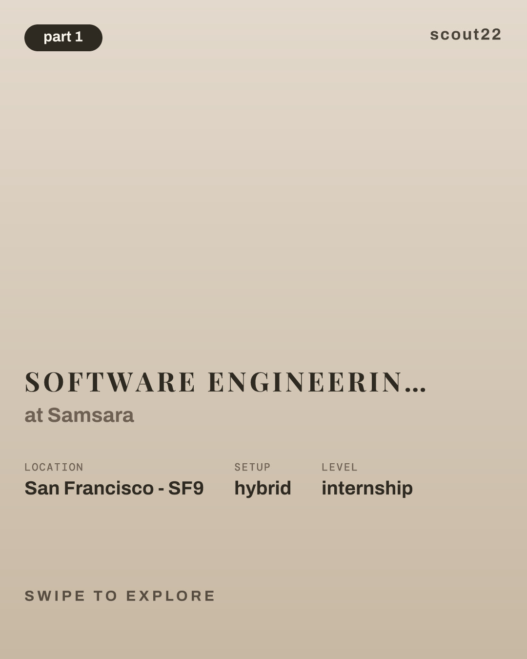 Software Engineering Internship - San Francisco at Samsara