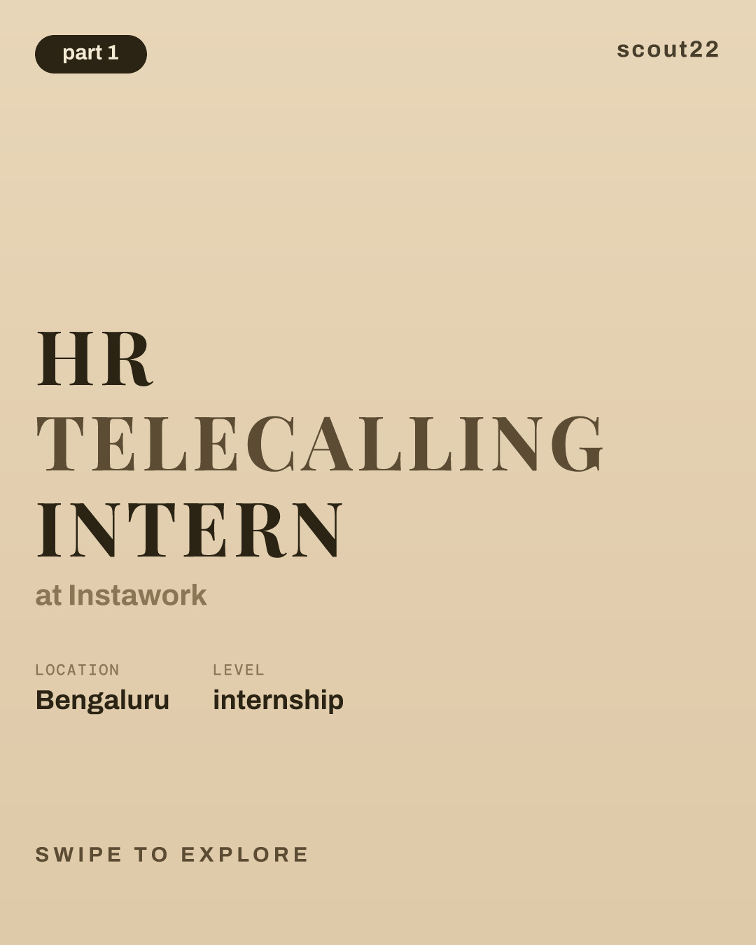 HR Telecalling Intern at Instawork