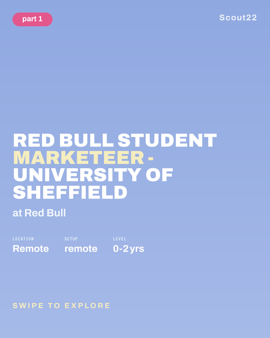 Red Bull Student Marketeer - University of Sheffield at Red Bull
