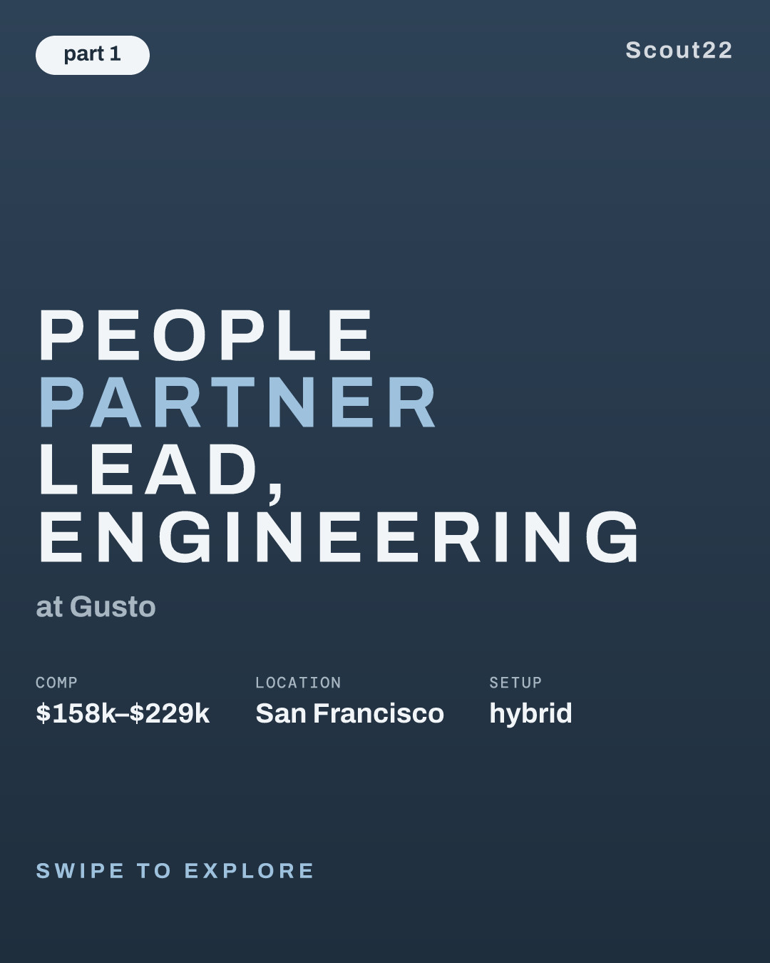 People Partner Lead, Engineering at Gusto