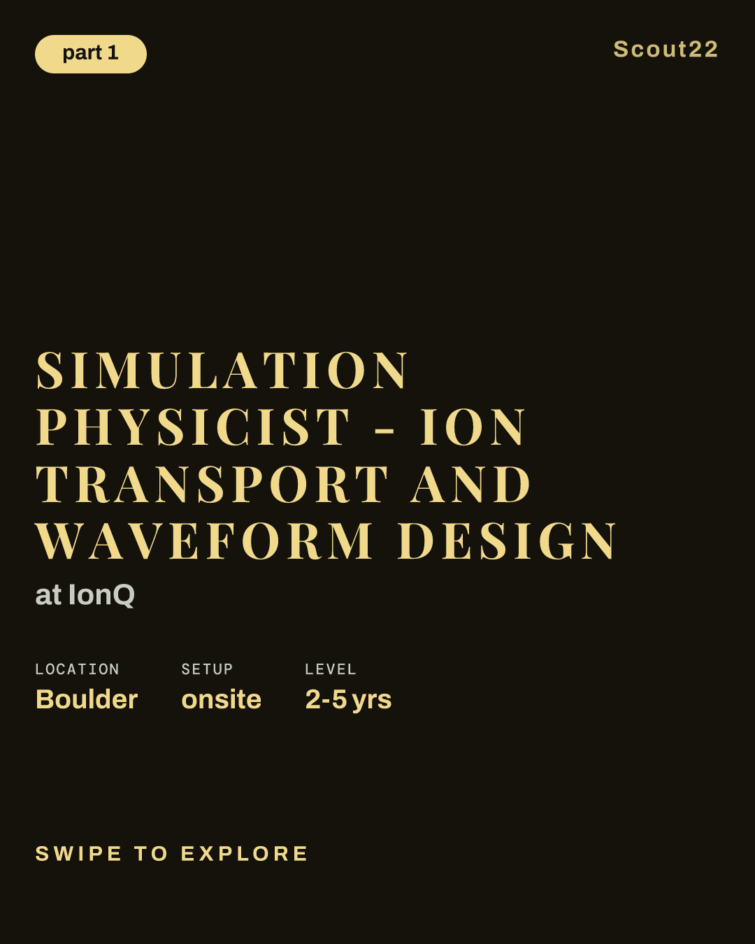 Simulation Physicist - Ion Transport and Waveform Design at IonQ
