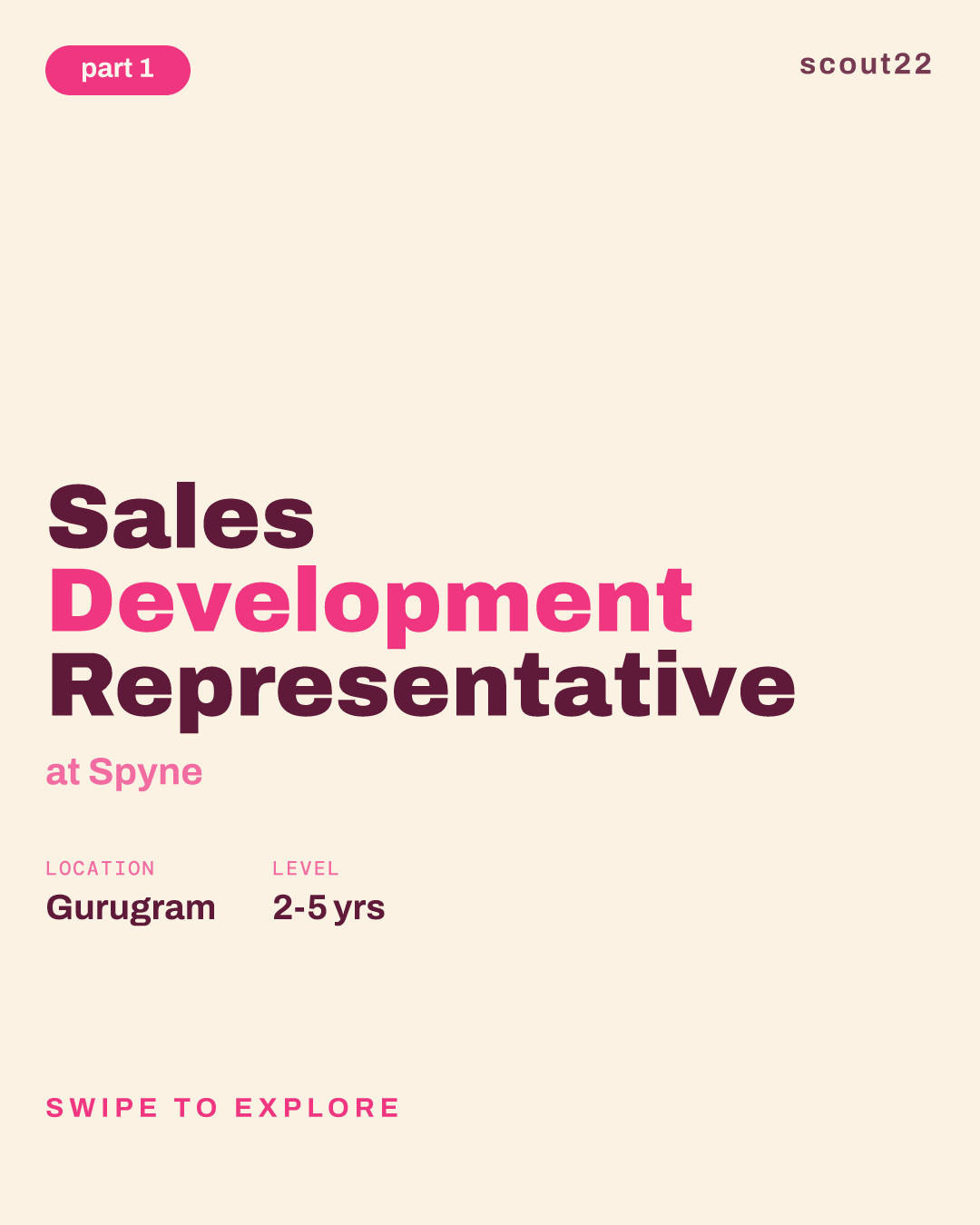 Sales Development Representative at Spyne