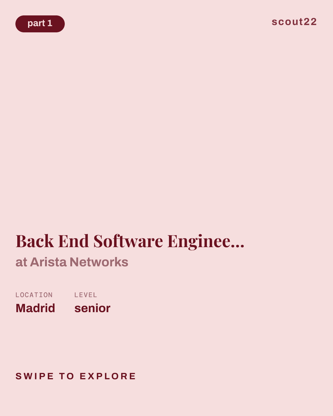 Back End Software Engineer - C++ - Spain at Arista Networks
