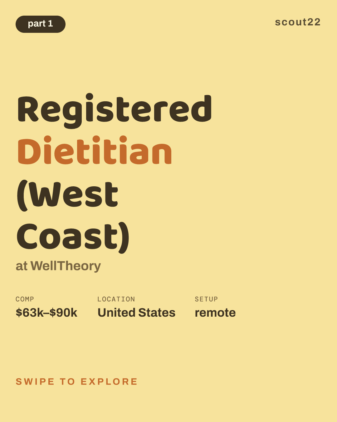 Registered Dietitian (West Coast) at WellTheory