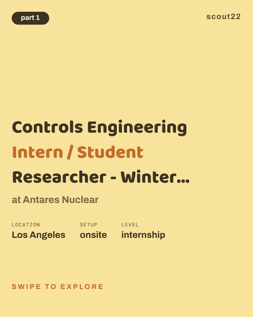 Controls Engineering Intern / Student Researcher - Winter 2026 at Antares Nuclear