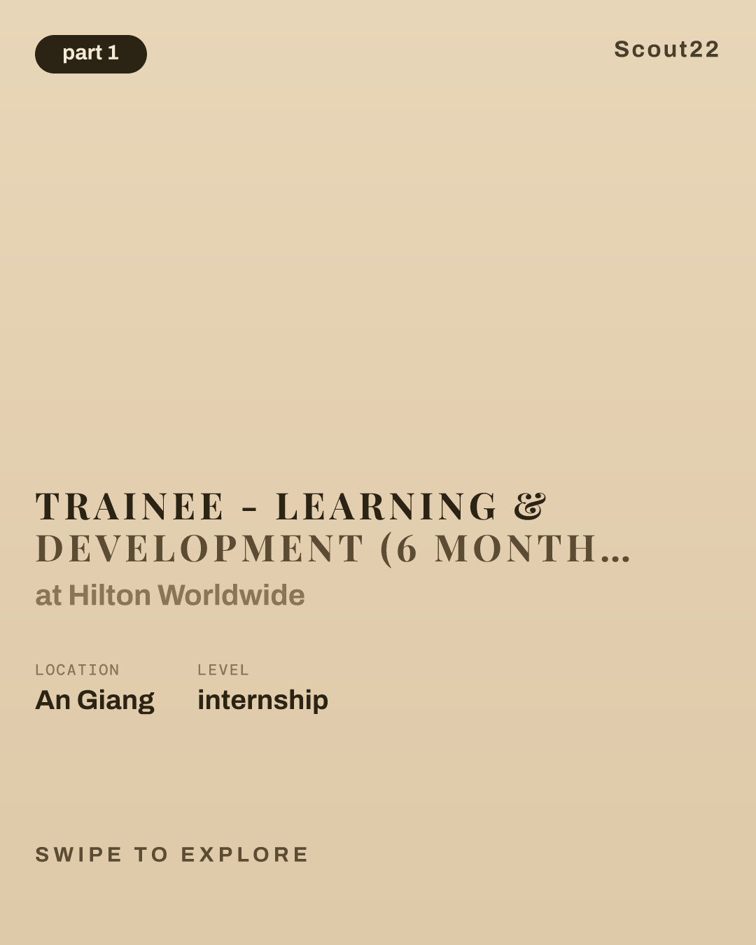 Trainee - Learning & Development (6 month) - La Festa Phu Quoc, Curio Collection by Hilton at Hilton Worldwide