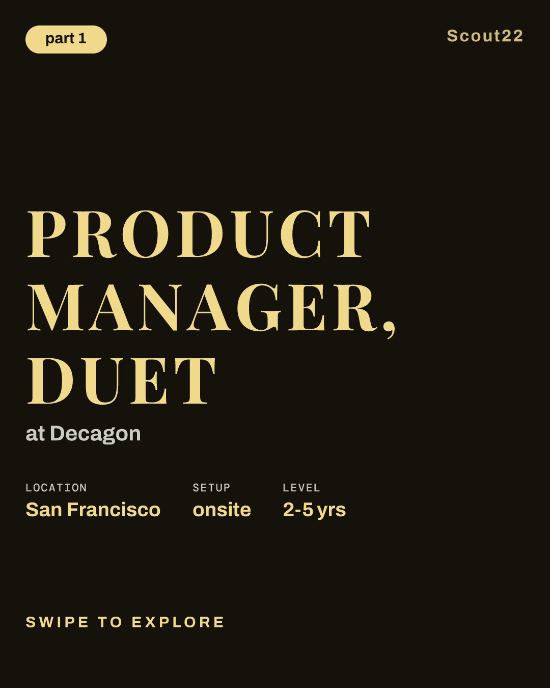 Product Manager, Duet at Decagon