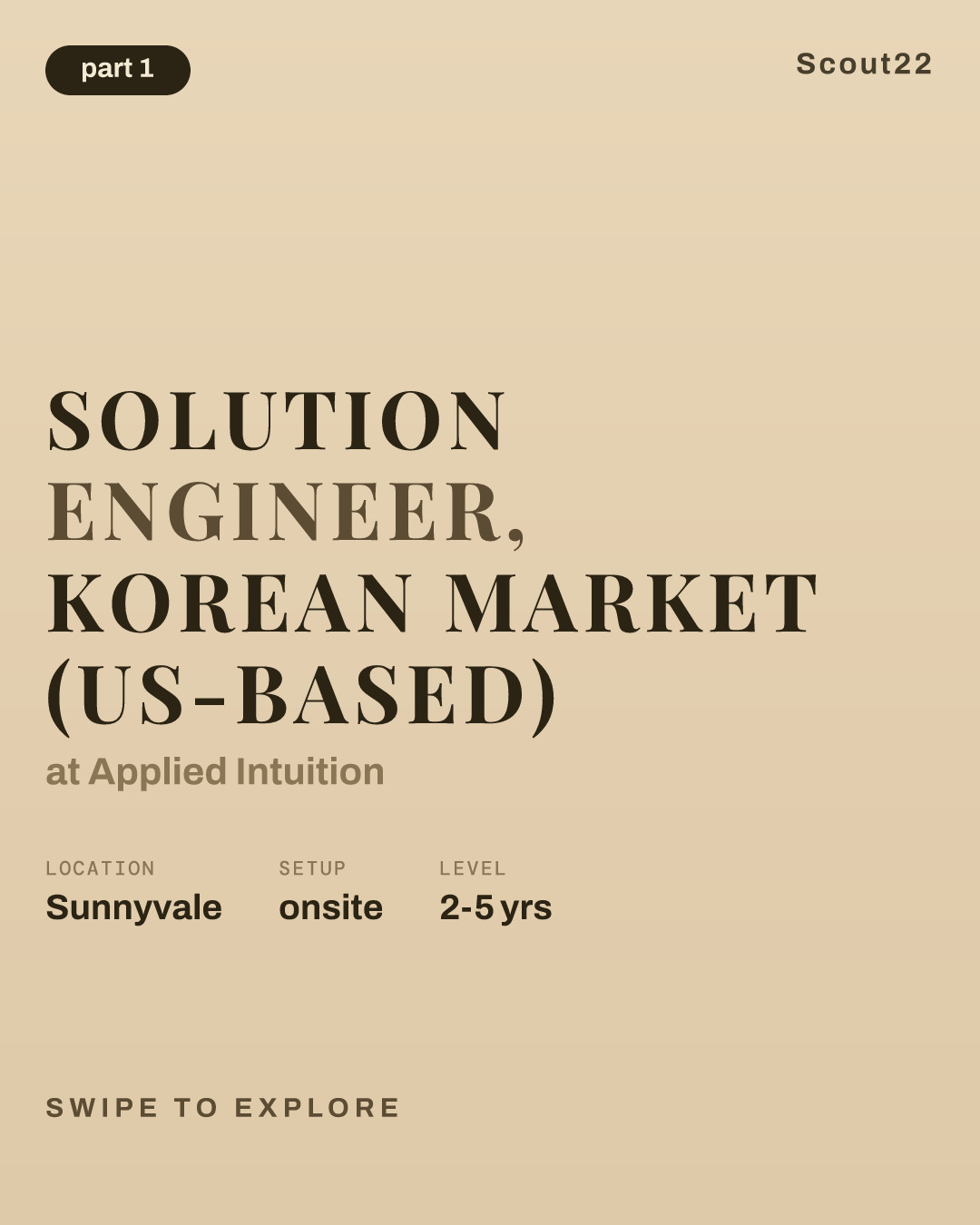 Solution Engineer, Korean Market (US-based) at Applied Intuition