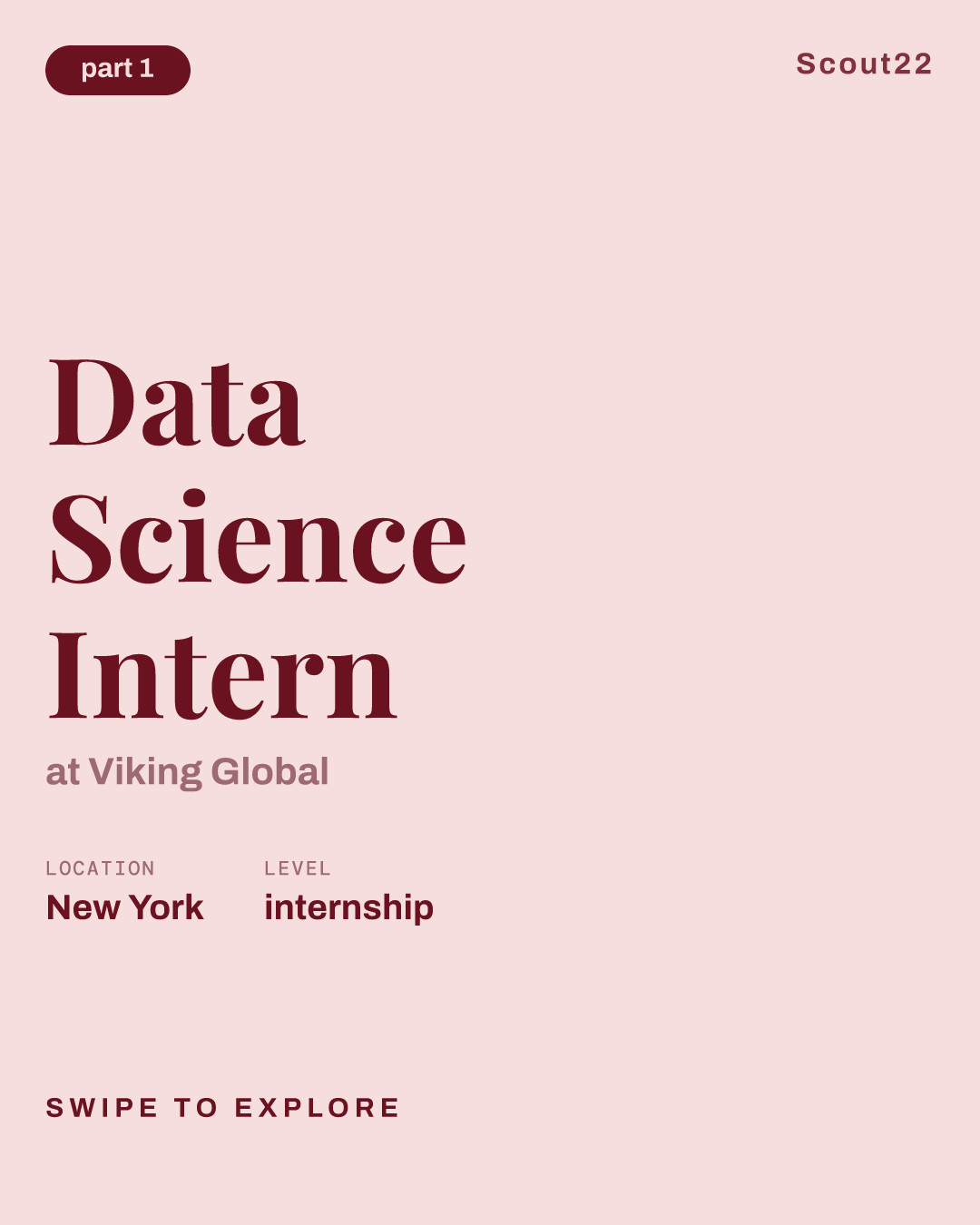 Data Science Intern at Viking Global