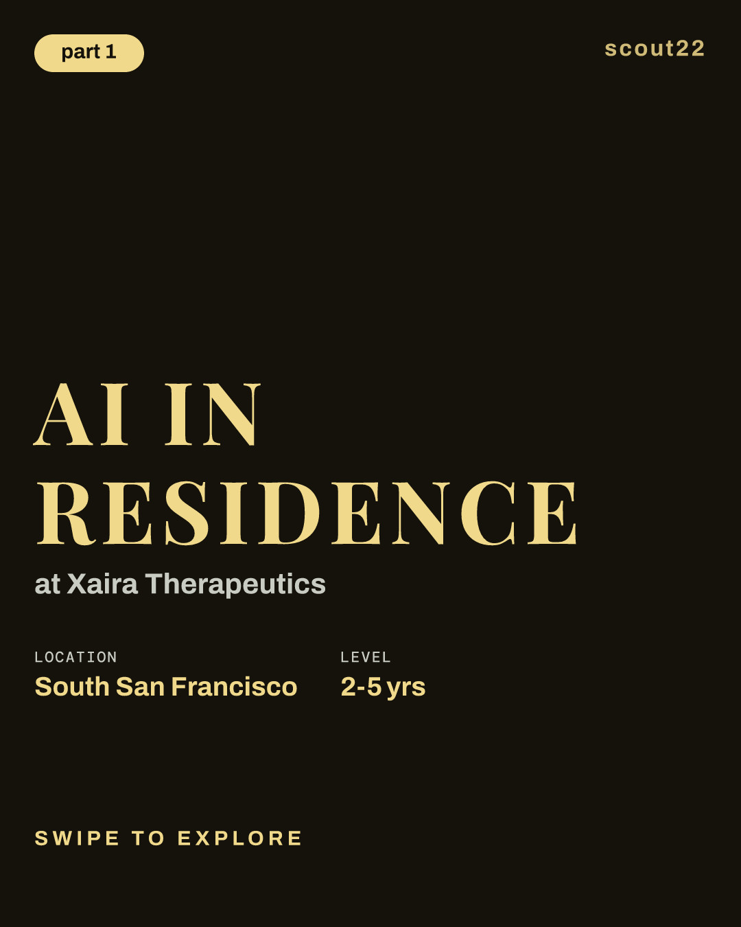 AI in Residence at Xaira Therapeutics