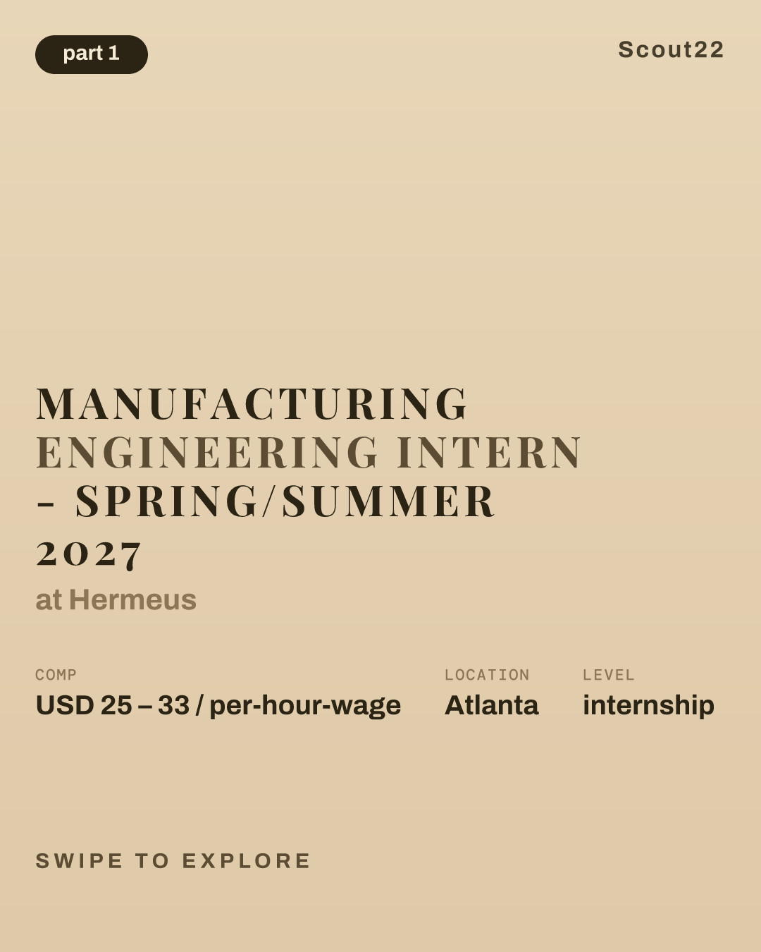 Manufacturing Engineering Intern - Spring/Summer 2027 at Hermeus