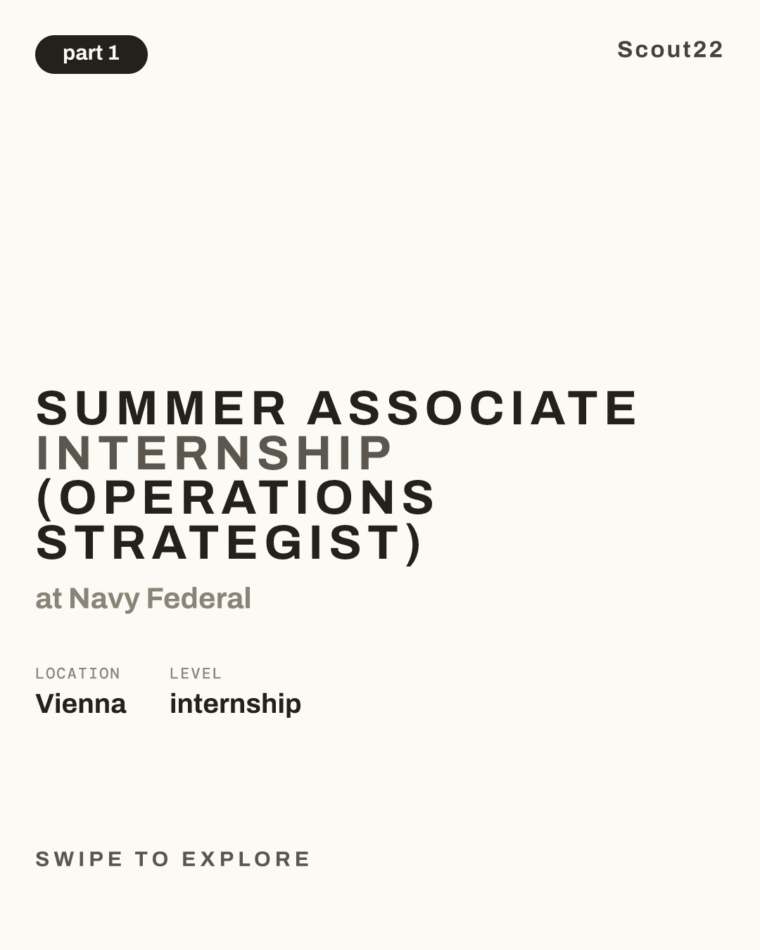 Summer Associate Internship (Operations Strategist) at Navy Federal