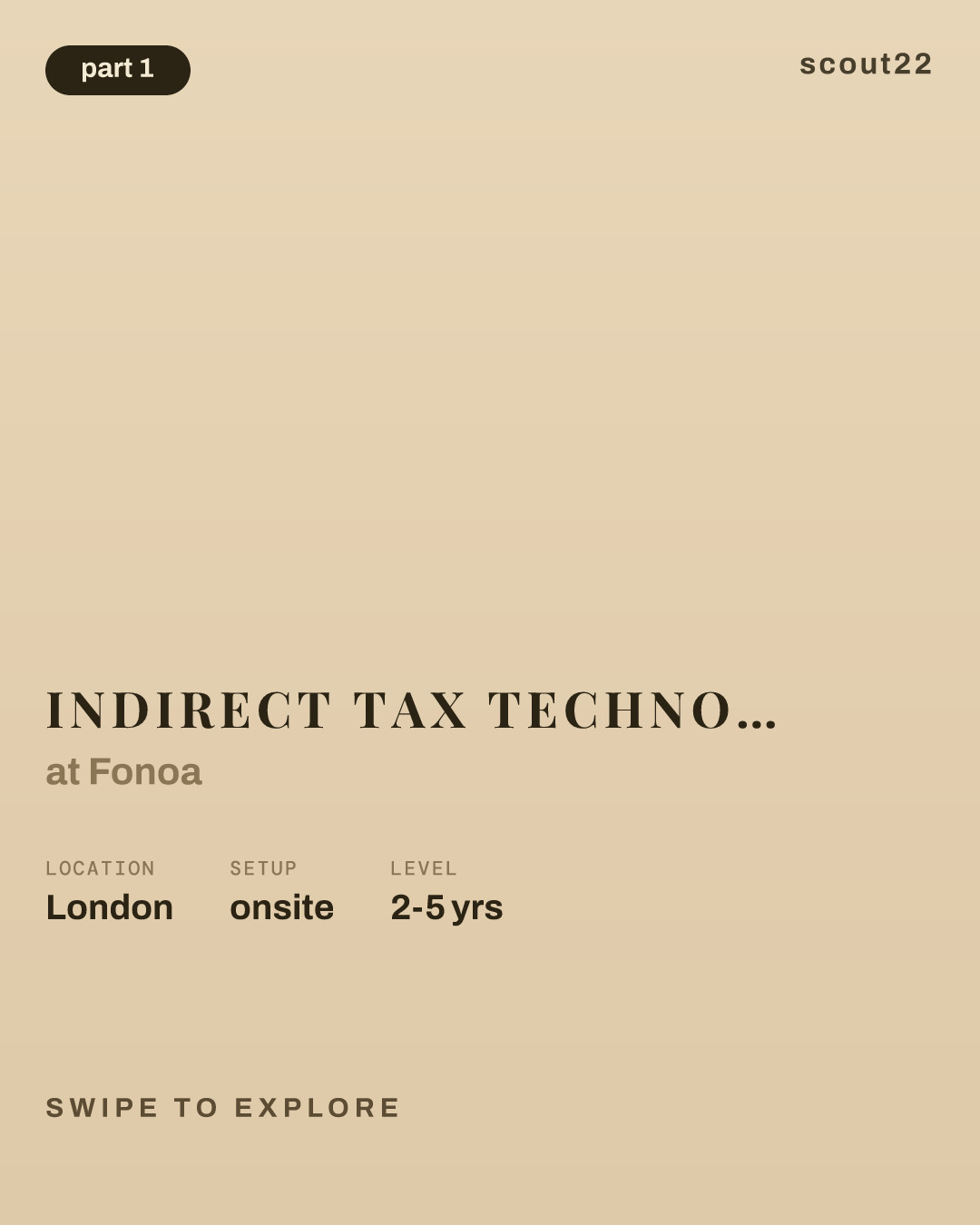 Indirect Tax Technology Transformation Lead at Fonoa