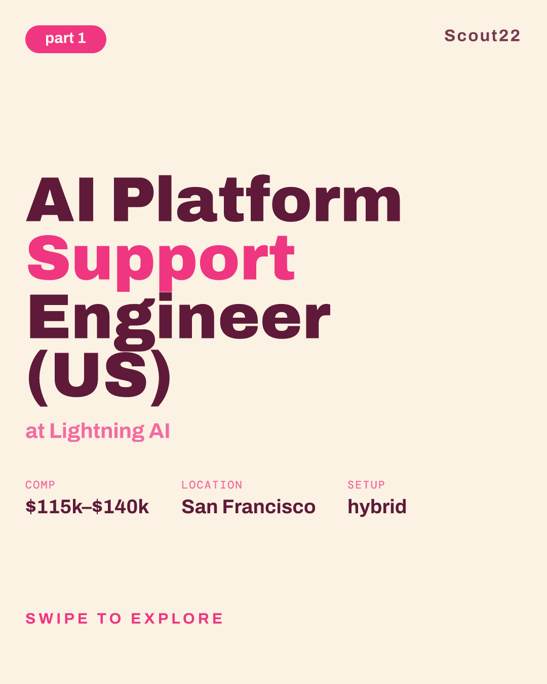 AI Platform Support Engineer (US) at Lightning AI