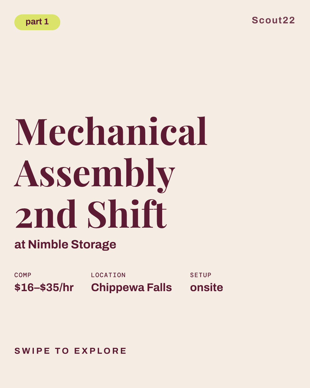 Mechanical Assembly 2nd Shift at Nimble Storage