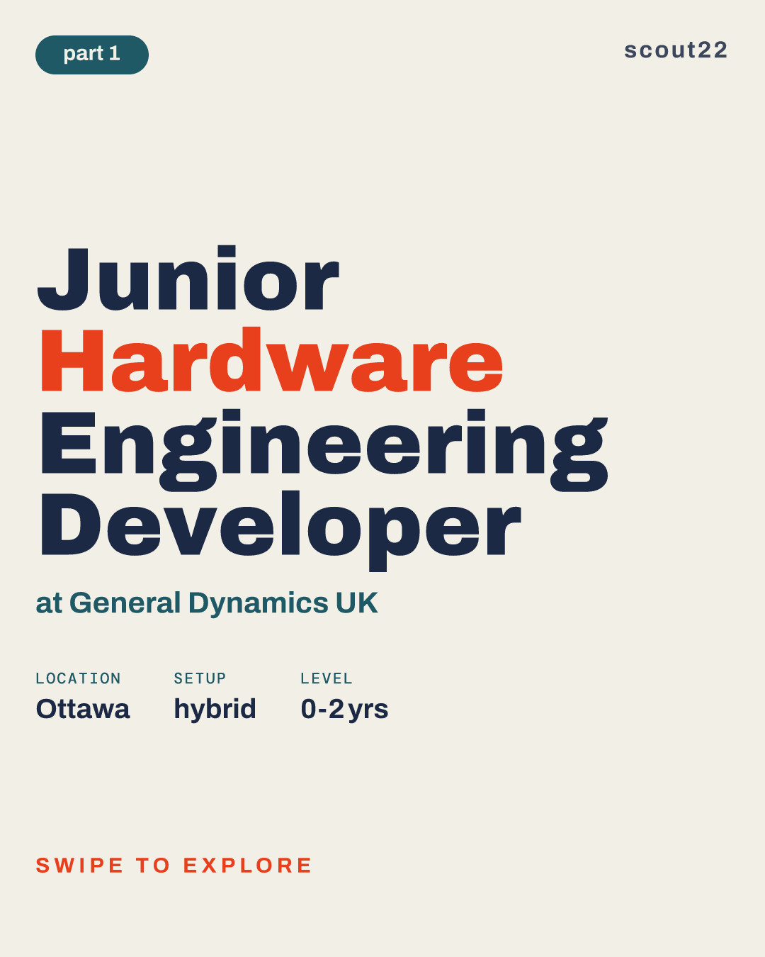 Junior Hardware Engineering Developer at General Dynamics UK