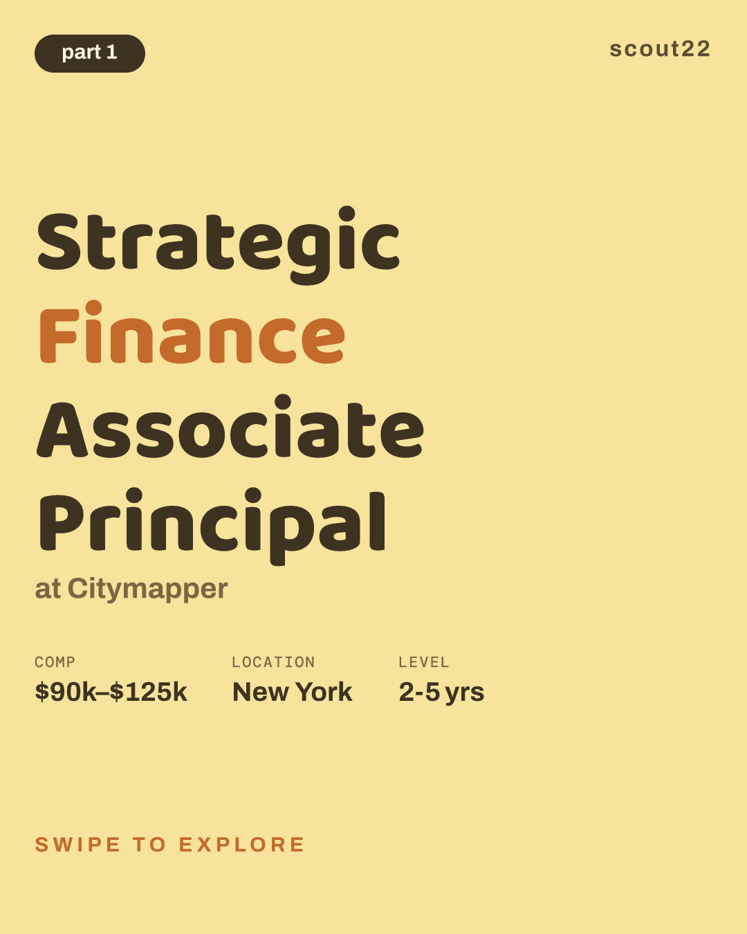 Strategic Finance Associate Principal at Citymapper