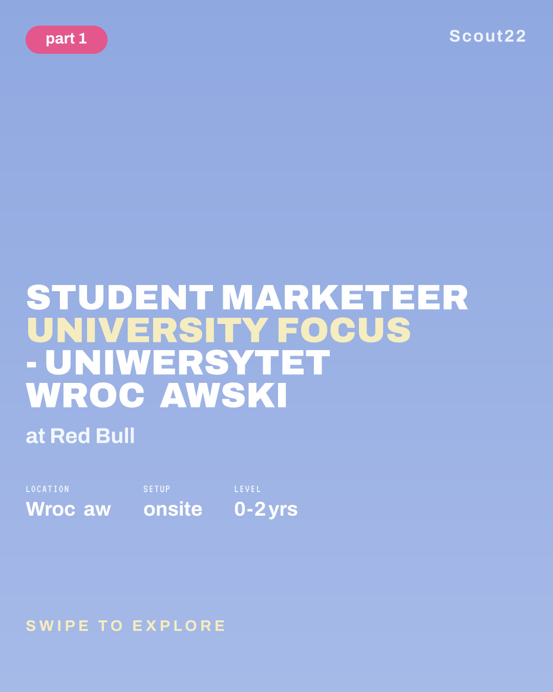 Student Marketeer University Focus - Uniwersytet Wrocławski at Red Bull