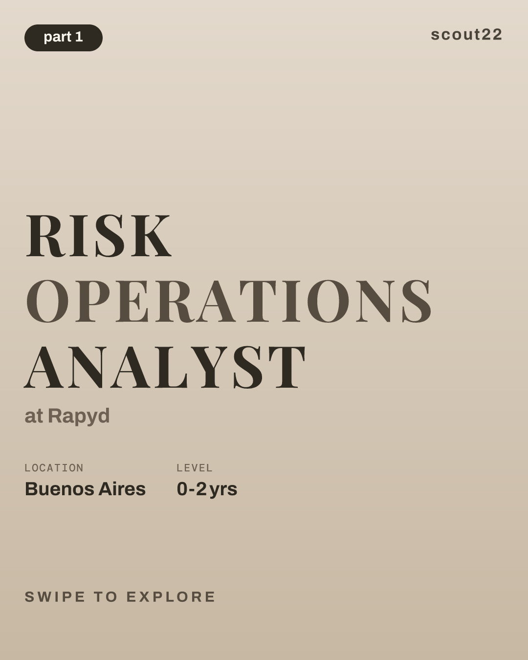 Risk Operations Analyst at Rapyd