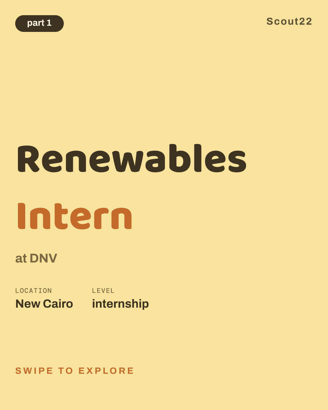 Renewables Intern at DNV
