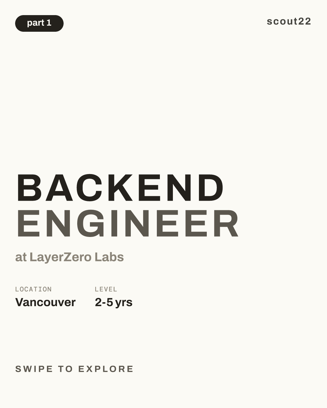 Backend Engineer at LayerZero Labs