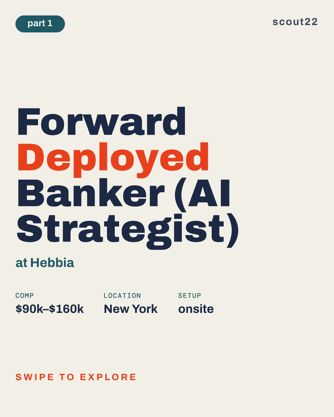 Forward Deployed Banker (AI Strategist) at Hebbia
