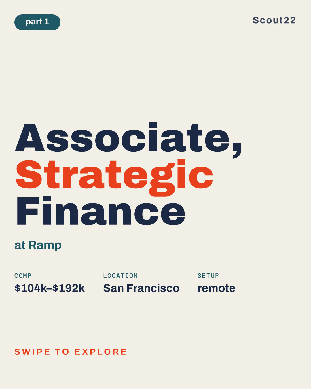 Associate, Strategic Finance at Ramp