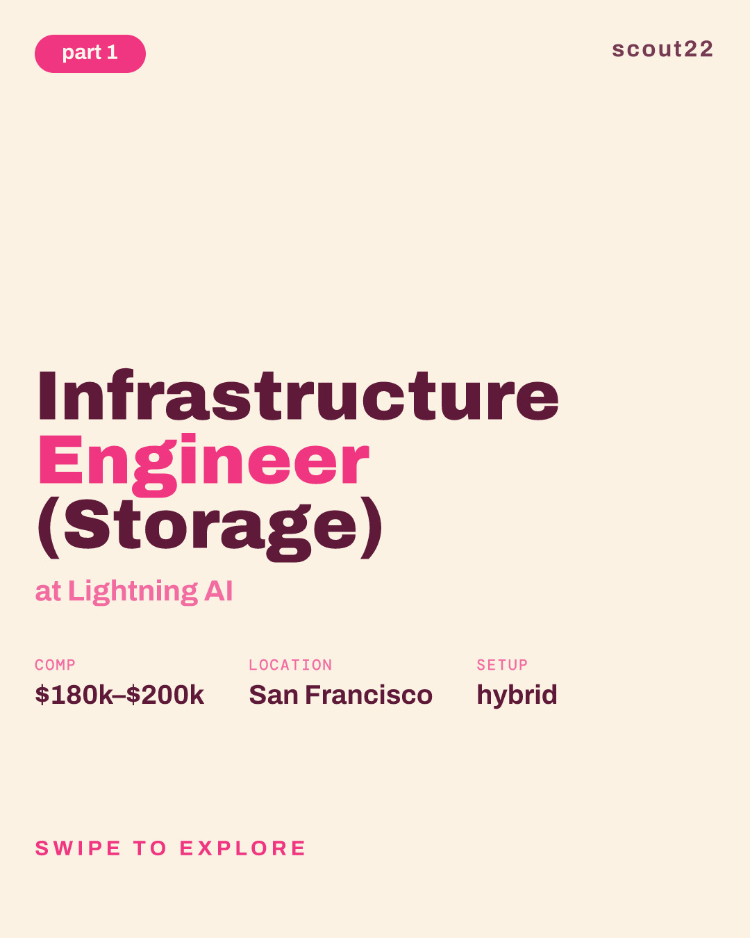 Infrastructure Engineer (Storage) at Lightning AI