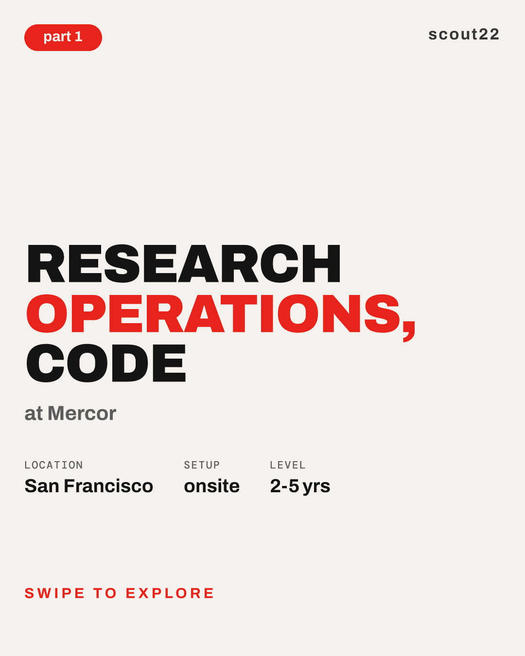 Research Operations, Code at Mercor