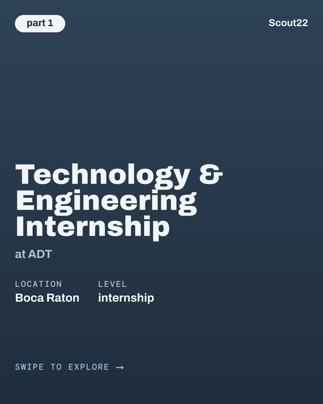 Technology & Engineering Internship at ADT