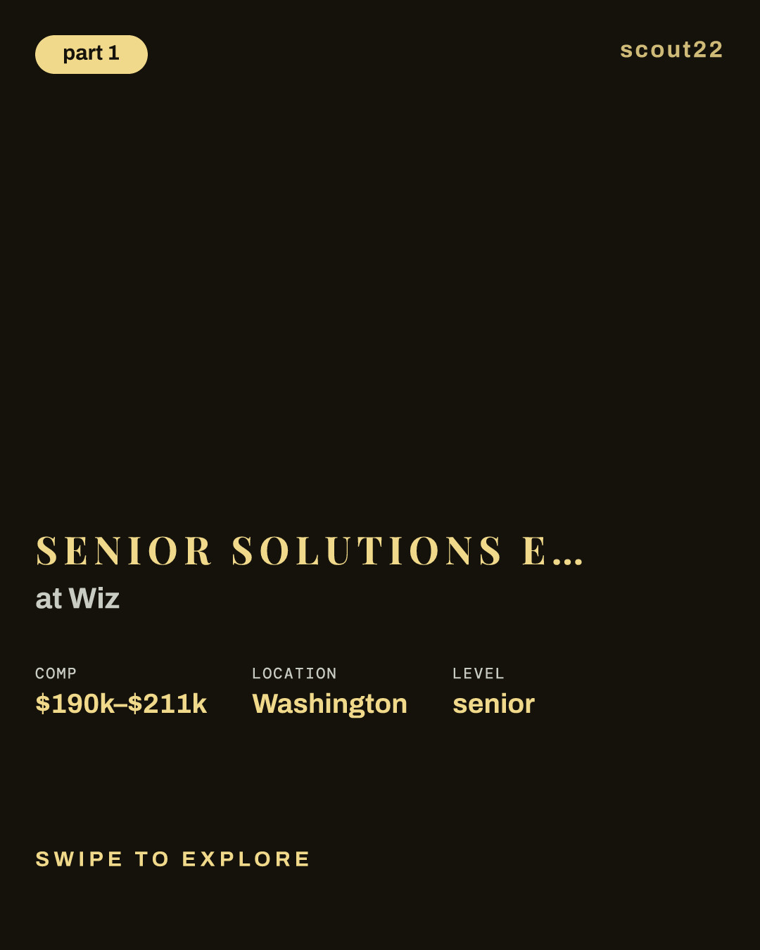 Senior Solutions Engineer, Public Sector at Wiz