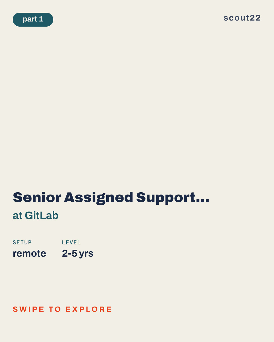 Senior Assigned Support Engineer (EMEA) at GitLab