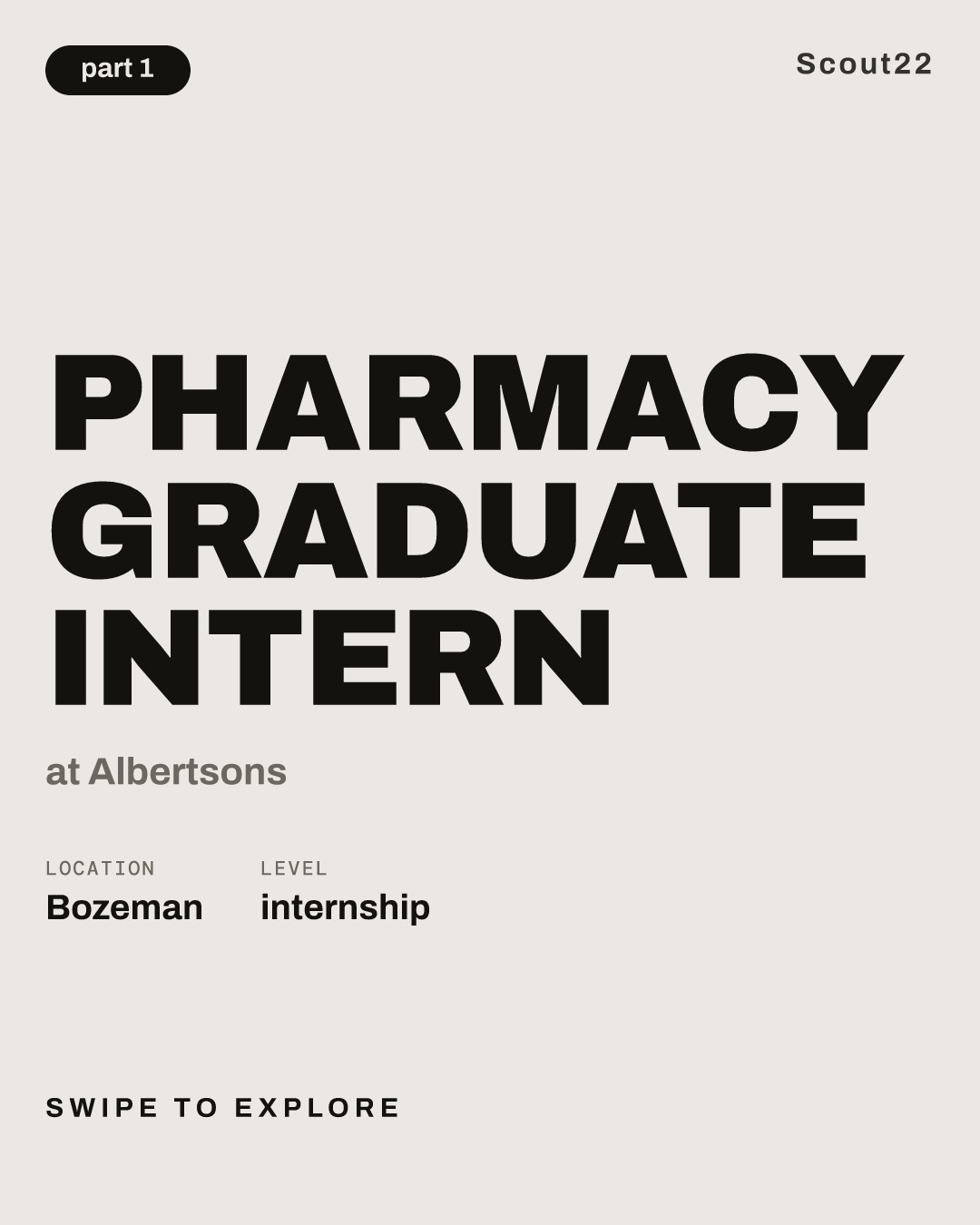 Pharmacy Graduate Intern at Albertsons