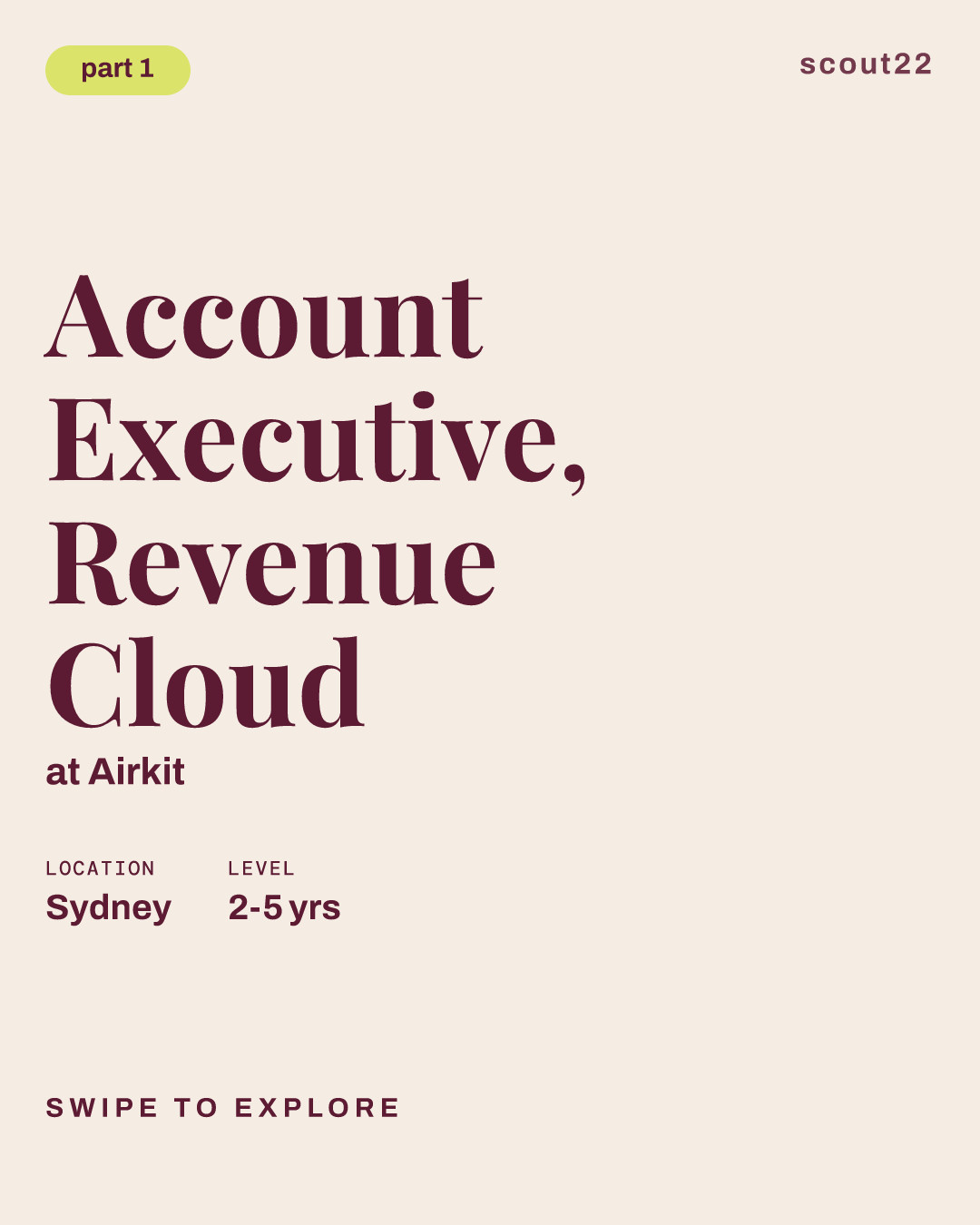 Account Executive, Revenue Cloud at Airkit