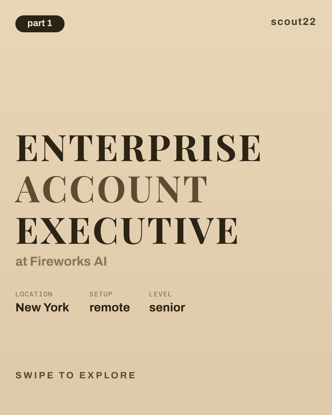 Enterprise Account Executive at Fireworks AI