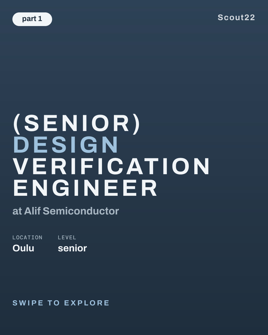 (Senior) Design Verification Engineer at Alif Semiconductor