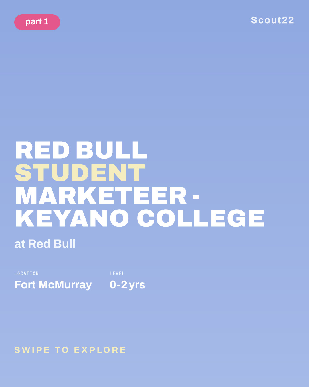 Red Bull Student Marketeer - Keyano College at Red Bull