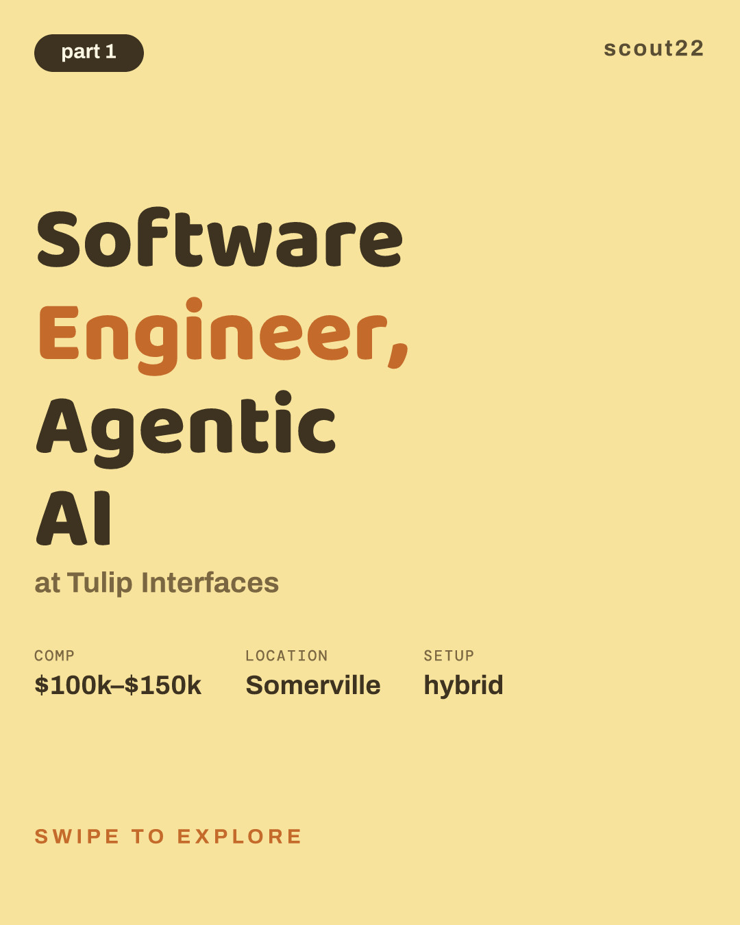 Software Engineer, Agentic AI at Tulip Interfaces
