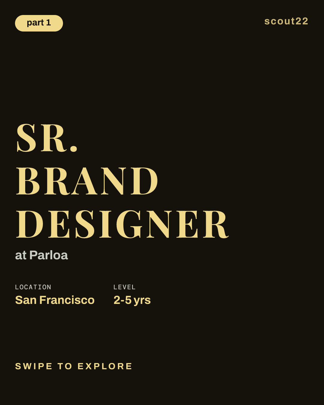 Sr. Brand Designer at Parloa