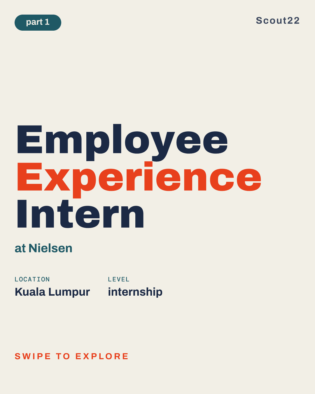 Employee Experience Intern at Nielsen
