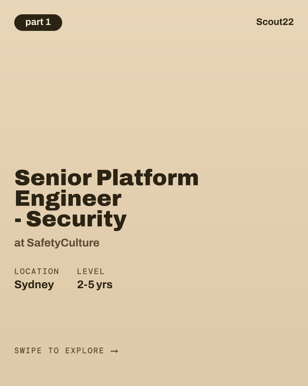 Senior Platform Engineer - Security at SafetyCulture