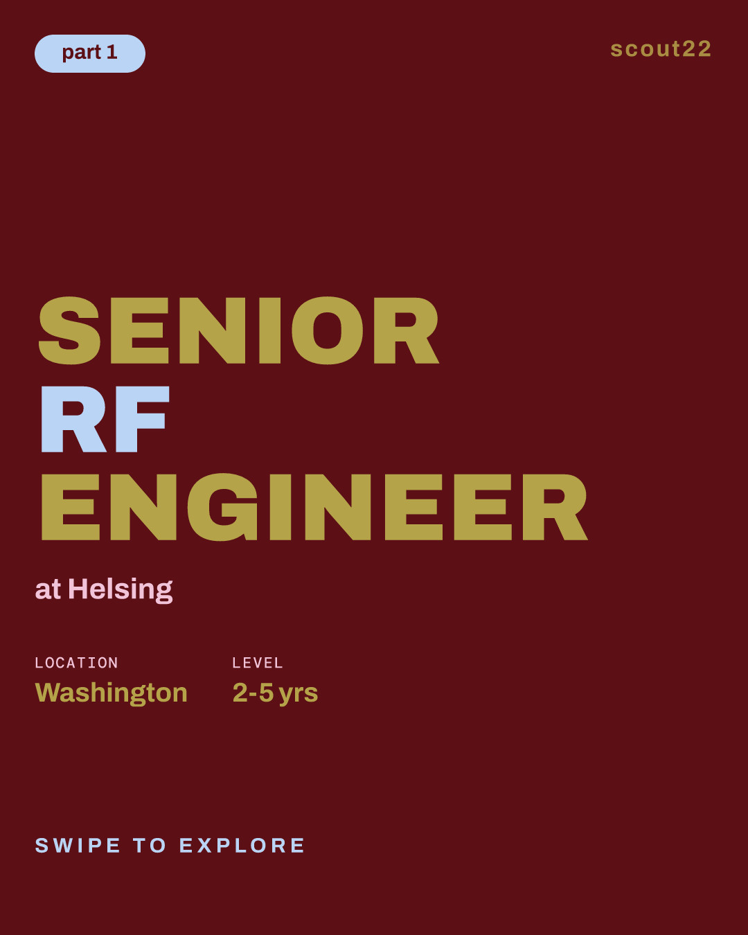 Senior RF Engineer at Helsing