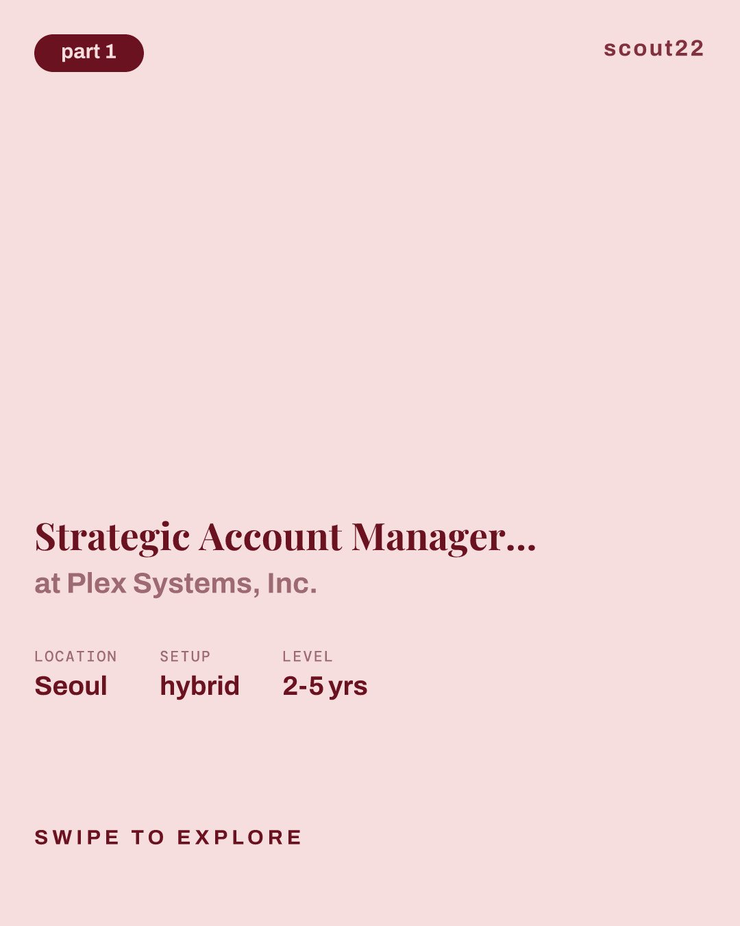 Strategic Account Manager - Life Science at Plex Systems, Inc.