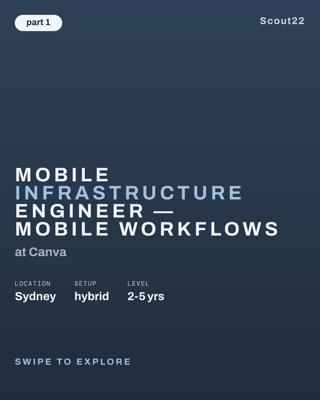 Mobile Infrastructure Engineer — Mobile Workflows at Canva