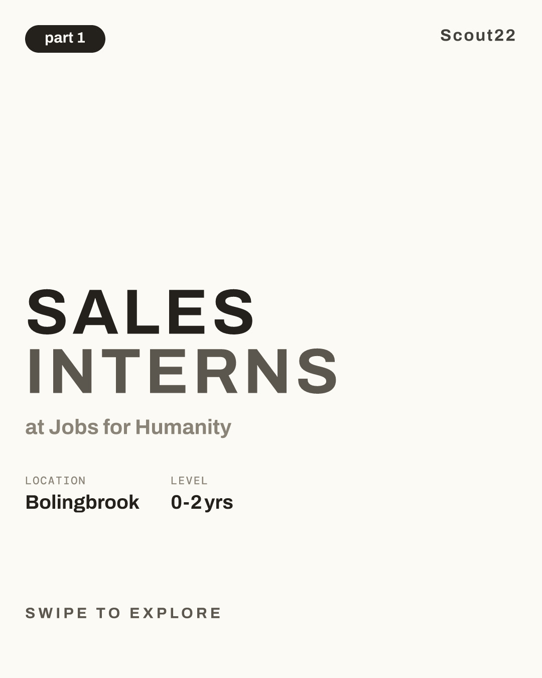 Sales Interns at Jobs for Humanity