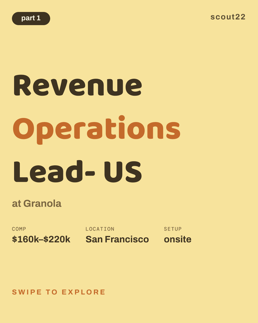 Revenue Operations Lead- US at Granola