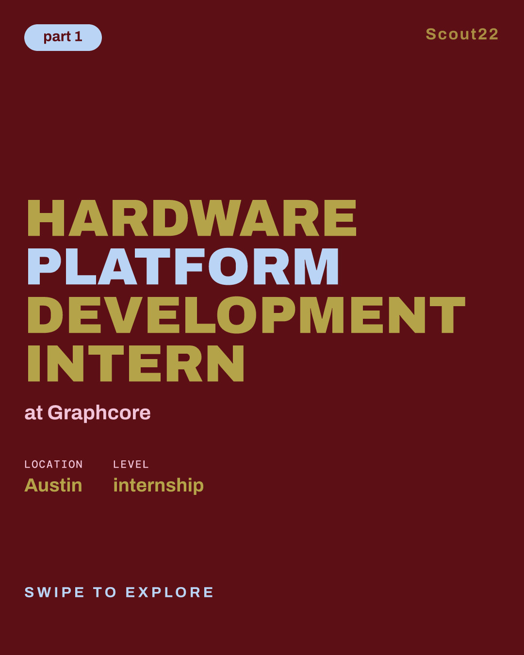 Hardware Platform Development Intern at Graphcore