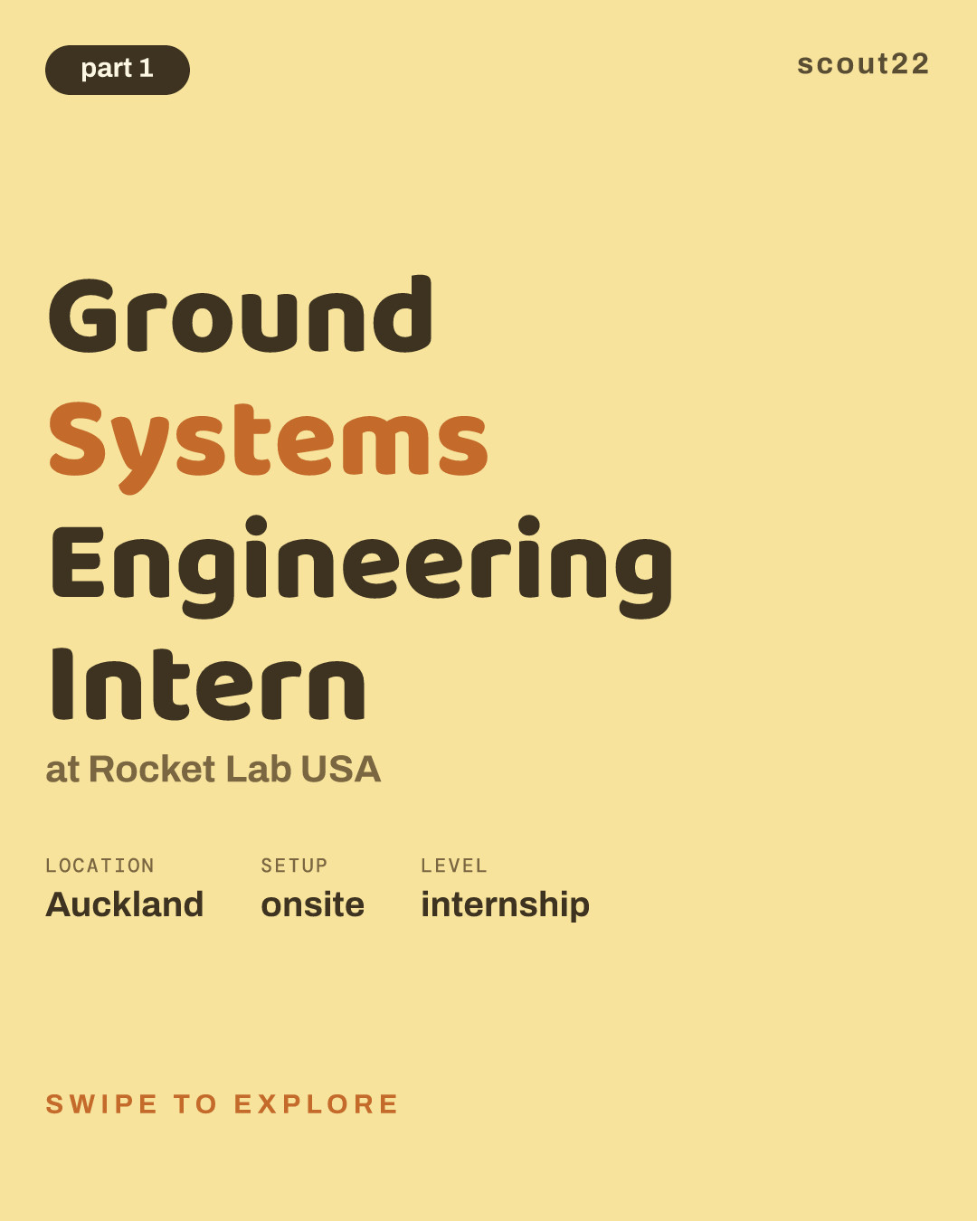 Ground Systems Engineering Intern at Rocket Lab USA