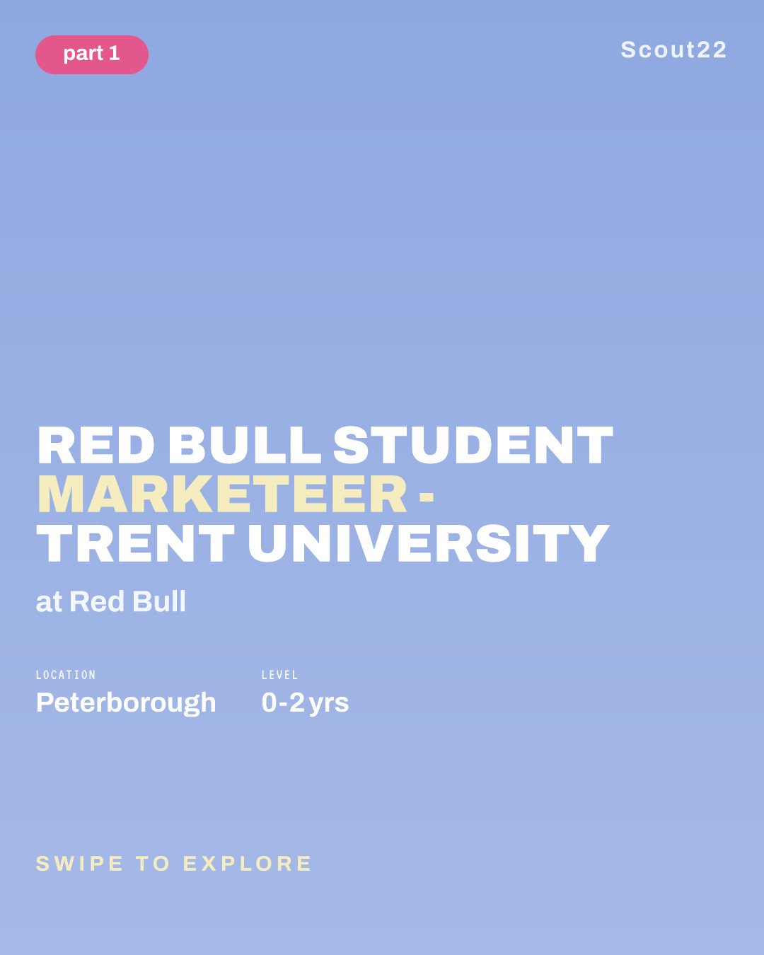 Red Bull Student Marketeer - Trent University at Red Bull