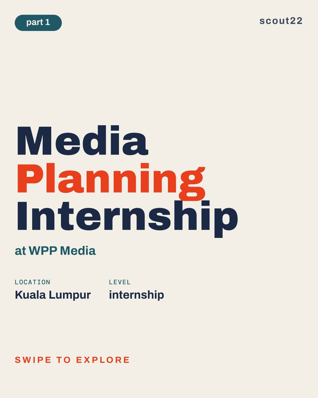 Media Planning Internship at WPP Media